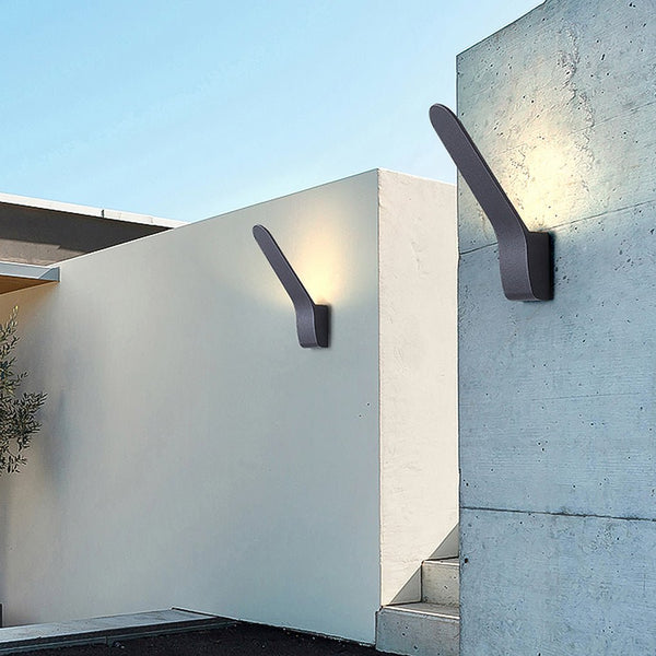 Modern Minimalist Led Waterproof Wall Light For Outdoor Courtyard Aisle Balcony