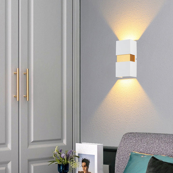 Modern Minimalist Outdoor Led Waterproof Wall Light For Villa Balcony Aisle Lighting