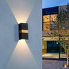 Modern Minimalist Outdoor Led Waterproof Wall Light For Villa Balcony Aisle Lighting