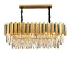 Modern Minimalist Personality Living Room Dining Room Bedroom Led Crystal Chandelier