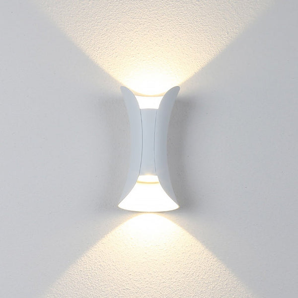 Modern Minimalist Waterproof Led Two Way Lighting Wall Light For Bedside Aisle