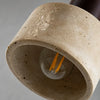 modern natural travertine stone pendant light