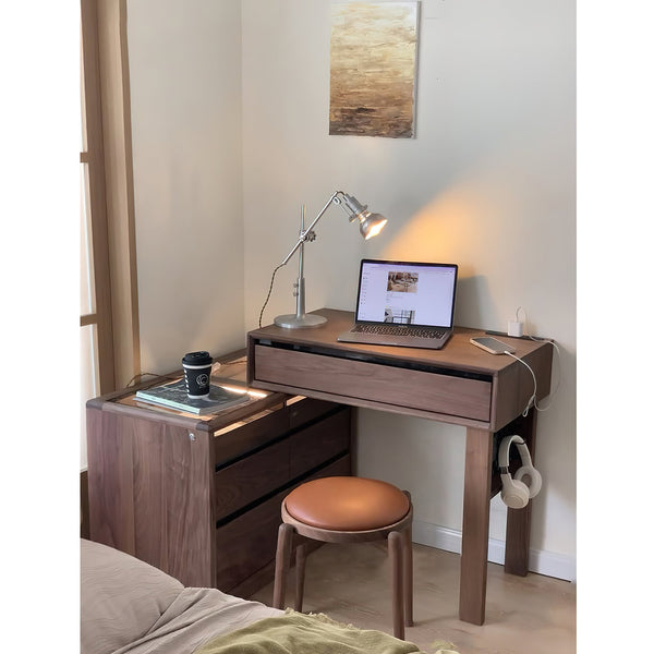 modern silver aluminum adjustable table lamp