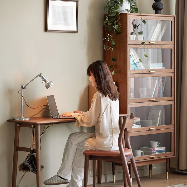 modern silver aluminum adjustable table lamp