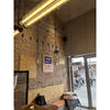 modern silver metal acrylic linear pendant light