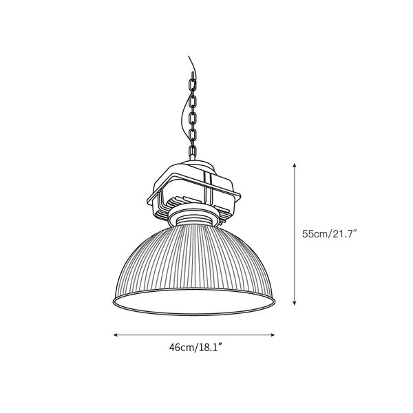 modern silver metal opaque glass pendant light
