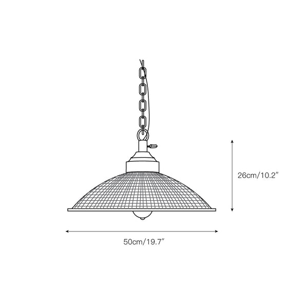 modern silver metal opaque glass pendant light