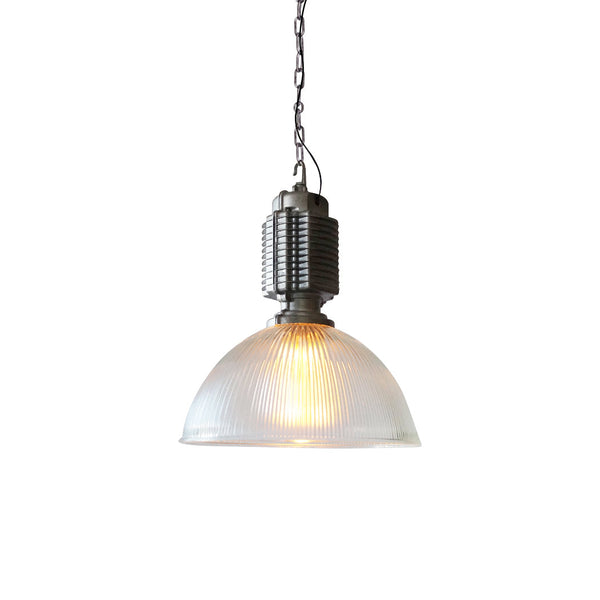 modern silver metal opaque glass pendant light