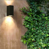 Modern Square Design Outdoor Waterproof Wall Light For Villa Courtyard Balcony