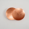 modern steel disc wall lamp with integrated led