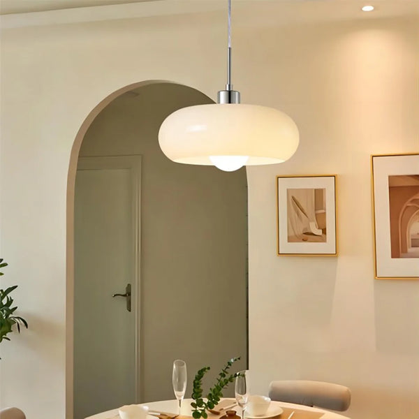 modern tea glass bauhaus pendant light