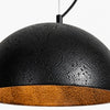 modern travertine dome pendant lamp