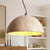 modern travertine dome pendant lamp