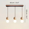 modern travertine frosted glass globe pendant light