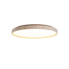 modern travertine wood flush mount ceiling light 2