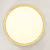 modern travertine wood flush mount ceiling light 2