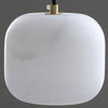 modern white alabaster brass mini pendant light 2