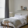modern white iron drum pendant light