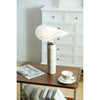 modern white marble acrylic led table lamp