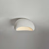 modern white polystyrene cloud flush mount ceiling light