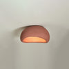 modern white polystyrene cloud flush mount ceiling light