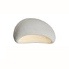 modern white polystyrene cloud flush mount ceiling light