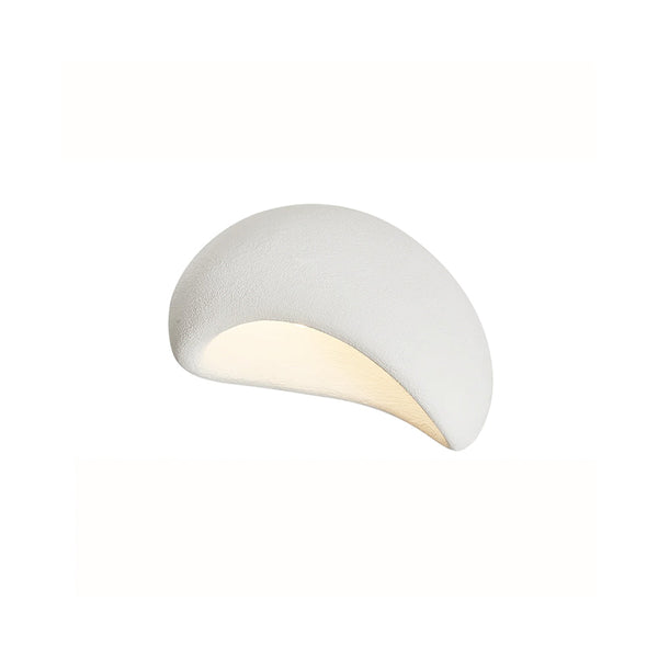 modern white polystyrene cloud flush mount ceiling light