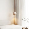 modern yellow travertine 3 sphere pendant light