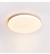 modern yellow travertine acrylic flush mount ceiling light