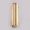 modern yellow travertine beam led wall sconce