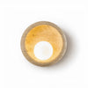 modern yellow travertine crescent wall sconce 2