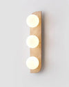 modern yellow travertine glass wall sconce 2