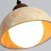 modern yellow travertine glass wall sconce 3