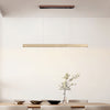 modern yellow travertine linear led pendant lamp