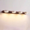 modern yellow travertine solid wood led wall lamp