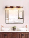 modern yellow travertine solid wood led wall lamp