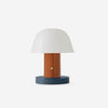 mushroom cordless led table lamp touch control rechargeable