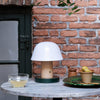 mushroom cordless led table lamp touch control rechargeable