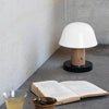mushroom cordless led table lamp touch control rechargeable