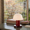 mushroom cordless led table lamp touch control rechargeable