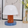 mushroom cordless led table lamp touch control rechargeable