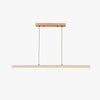 natural travertine linear pendant light