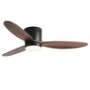 Led Inverter Silent Nordic Light Fan Ceiling Fan With Lamp