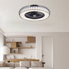 Nordic Invisible Fan Blades Stepless Dimming Integrated Ceiling Fan Lamp