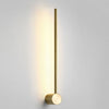 Nordic Linear Ultra Thin Long Strip Led Wall Lamp For Bedside Background Wall