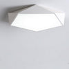Nordic Minimalist Creative Geometric Led Three Color Dimming Ceiling Lamp