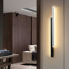 Nordic Minimalist Double Long Strip Led Wall Lamp For Living Room Bedside Aisle