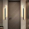 Nordic Minimalist Double Long Strip Led Wall Lamp For Living Room Bedside Aisle