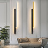 Nordic Minimalist Double Long Strip Led Wall Lamp For Living Room Bedside Aisle