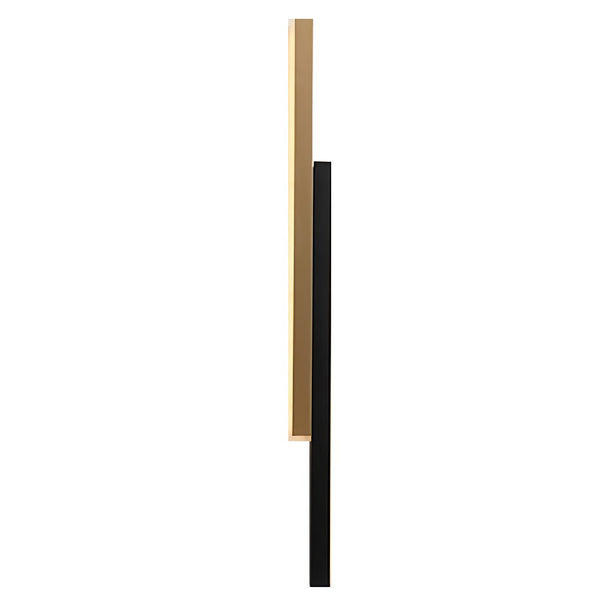 Nordic Minimalist Double Long Strip Led Wall Lamp For Living Room Bedside Aisle